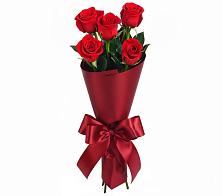Букет 5 Красных роз Эдлесс Лав в Тихвине