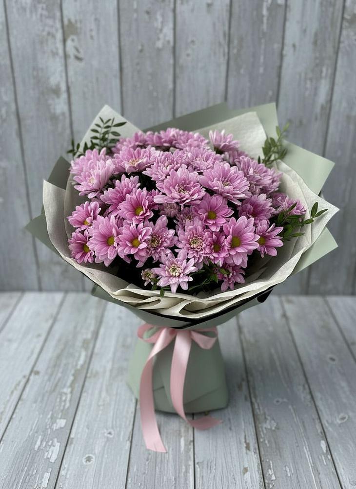 Букет цветов из: Хризантемы в Тихвине