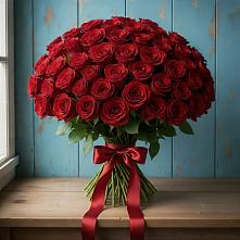 Букет Красные розы Блэк Меджик в Тихвине