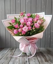 Букет Розовый кустик #REPLACE_PRED# Тихвине