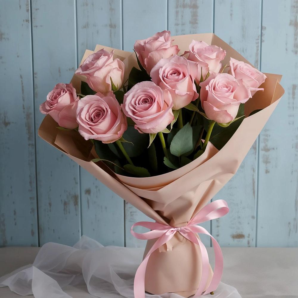 Букет цветов из: Розы в Тихвине