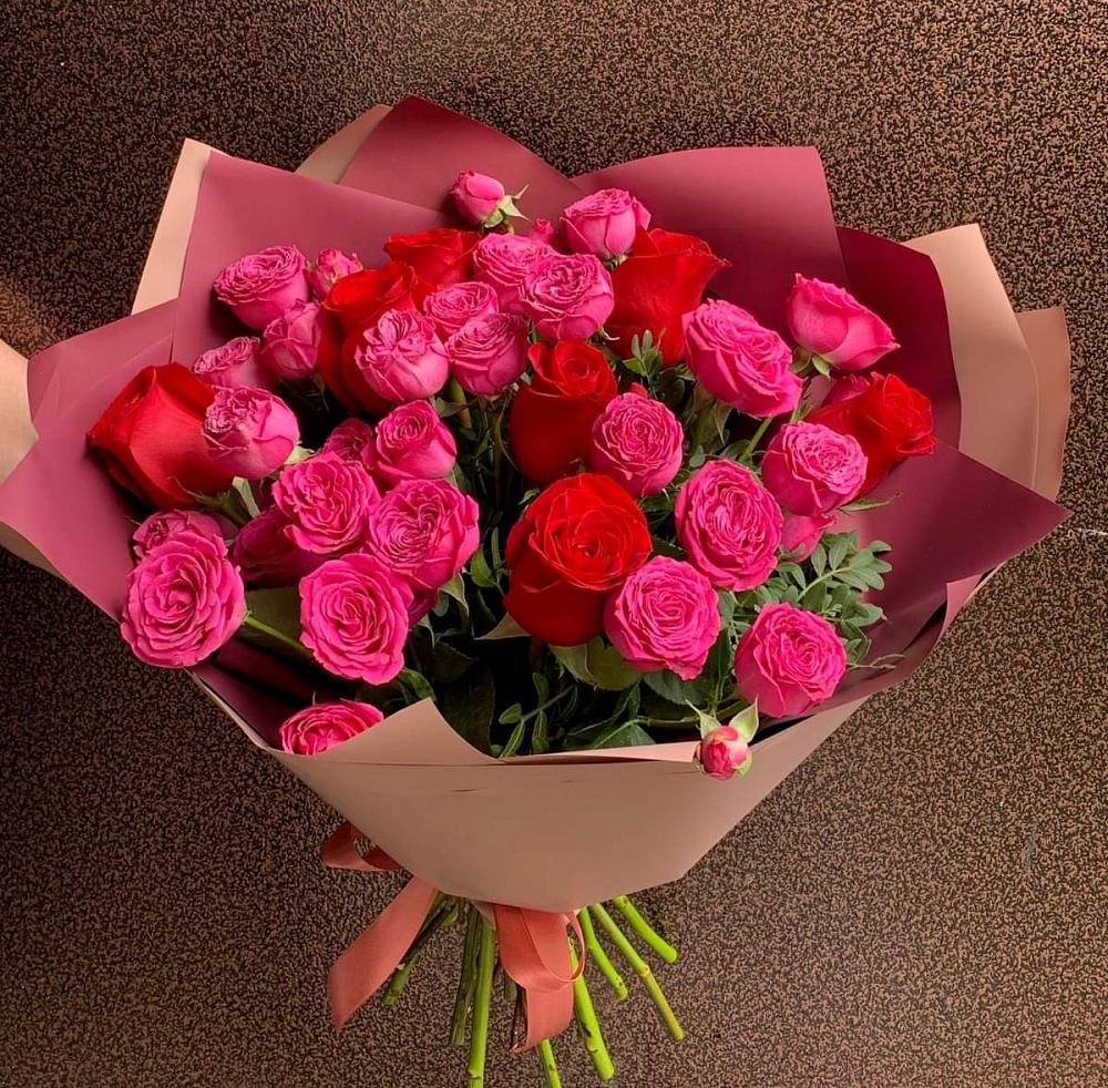 Букет В объятьях нежности в Тихвине