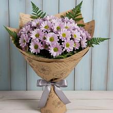 Букет цветов из:  Хризантемы в Тихвине