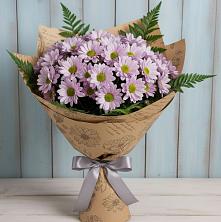 Букет цветов из:  Хризантемы в Тихвине