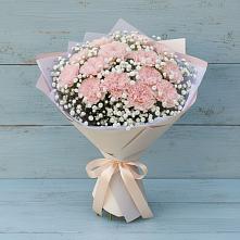 Букет цветов из:  Гвоздики в Тихвине