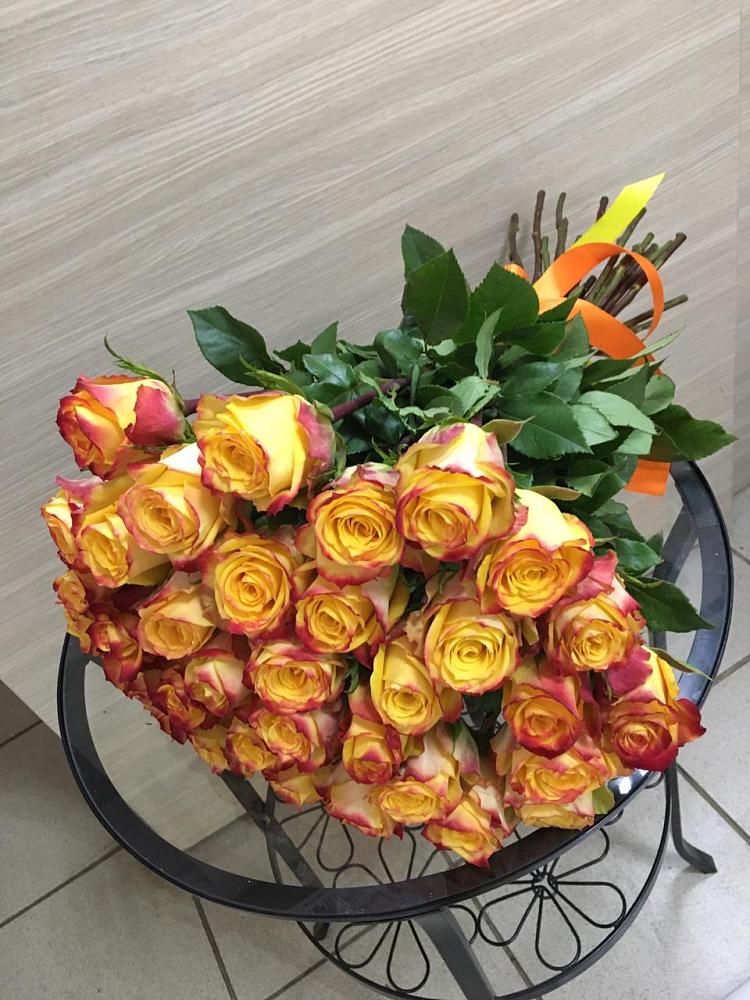 Букет Желтые розы в Тихвине