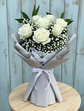 Букет цветов из:  Розы в Тихвине