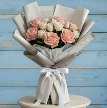 Букет цветов из:  Розы #REPLACE_PRED# Тихвине