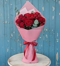Букет цветов из:  Розы #REPLACE_PRED# Тихвине
