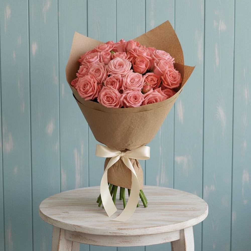 Букет цветов из: Розы в Тихвине