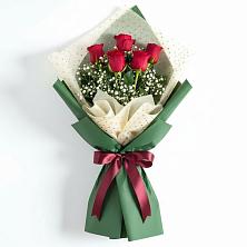 Букет цветов из:  Розы в Тихвине