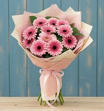 Букет цветов из:  Герберы в Тихвине