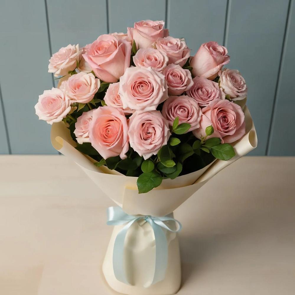 Букет Розовый шарм в Тихвине